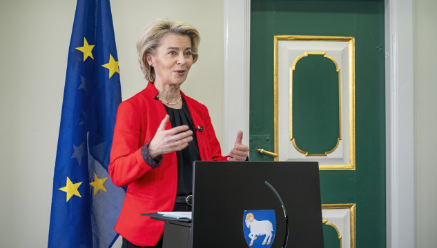 Ursula von der Leyen, Ursula von der Leyen í Føroyum