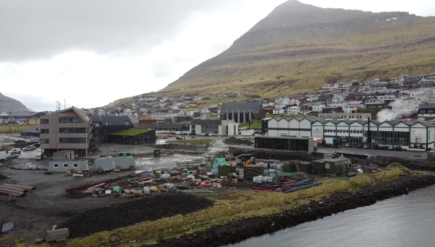 Klaksvík, Klaksvíkar kommuna, Biskustorg