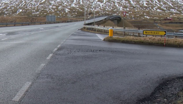 Ferðslutrygd við Streym, ferðsla við Streymin