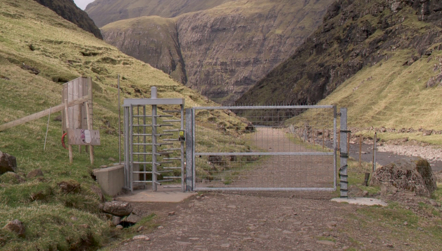 Gjaldsportur í Saksun, gjaldsportur, gjaldportur