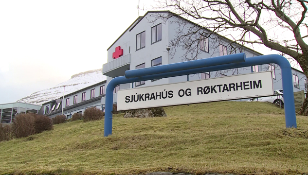 Klaksvíkar sjúkrahús, sjúkrahúsið í Klaksvík