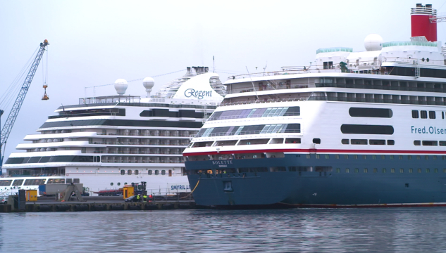 Ferðmannaskip, ferðamannaskip á Havnini