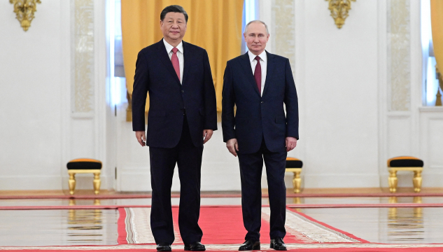 Xi Jinping og Vladimir Putin