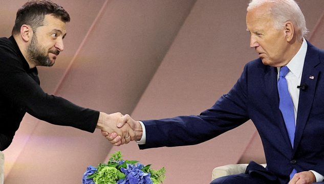 Zelenskyj og Biden