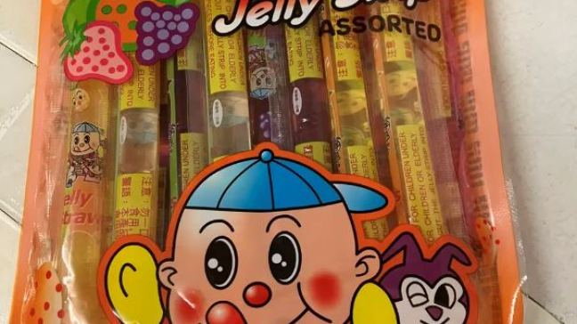 Jelly strips pose choking risk