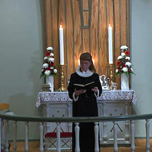 Javnaguðstænasta úr Glyvra kirkju