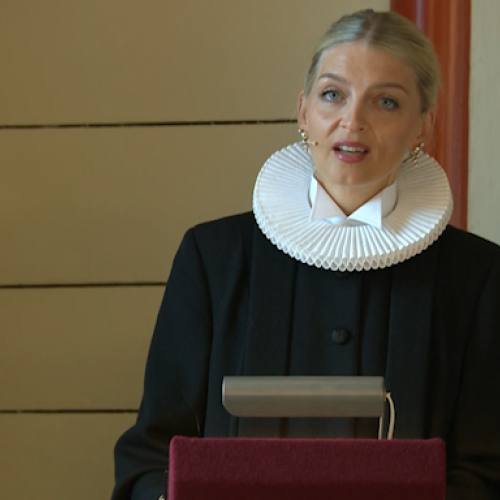 Guðstænasta í Havnar kirkju.