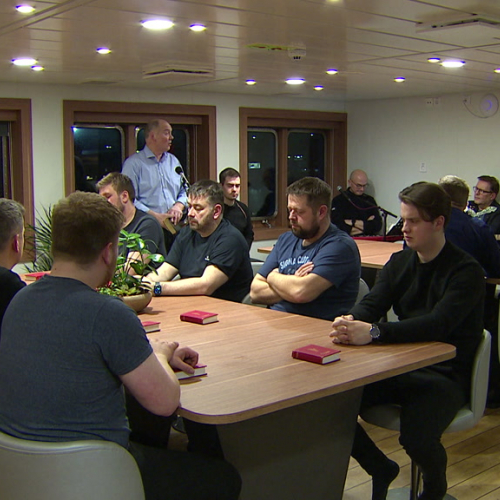 Møti í sjónvarpinum